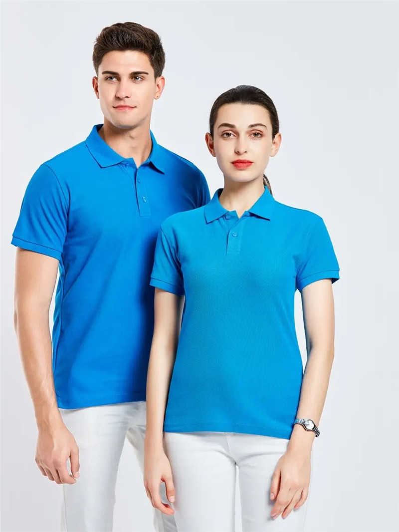 純色polo衫定制 企業(yè)工作服文化衫定制印logo