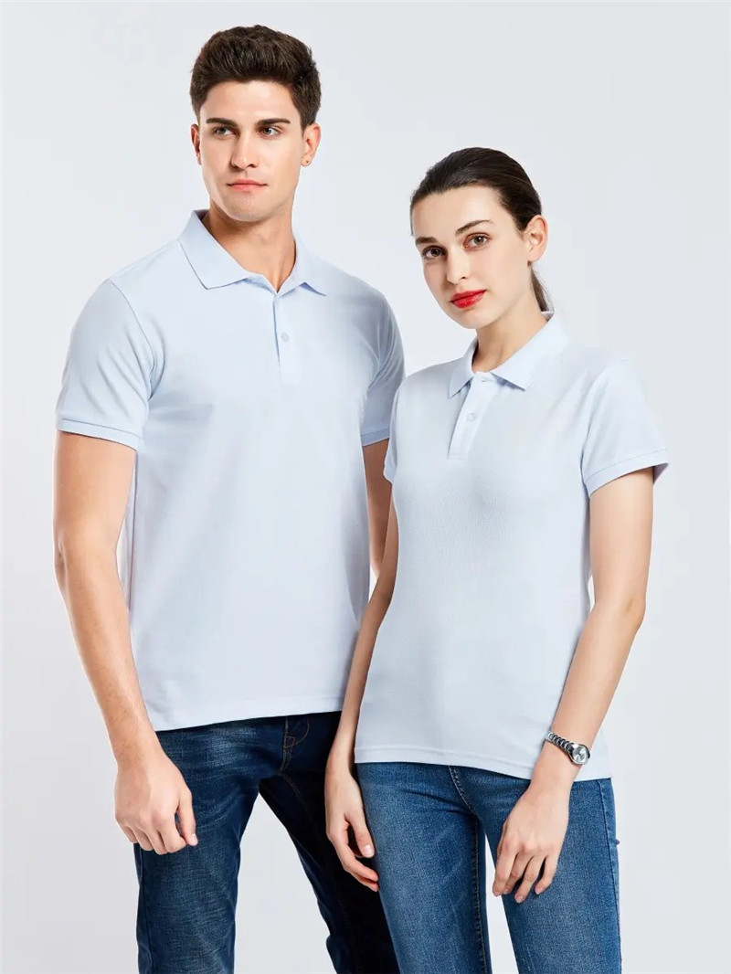 純色polo衫定制 企業(yè)工作服文化衫定制印logo
