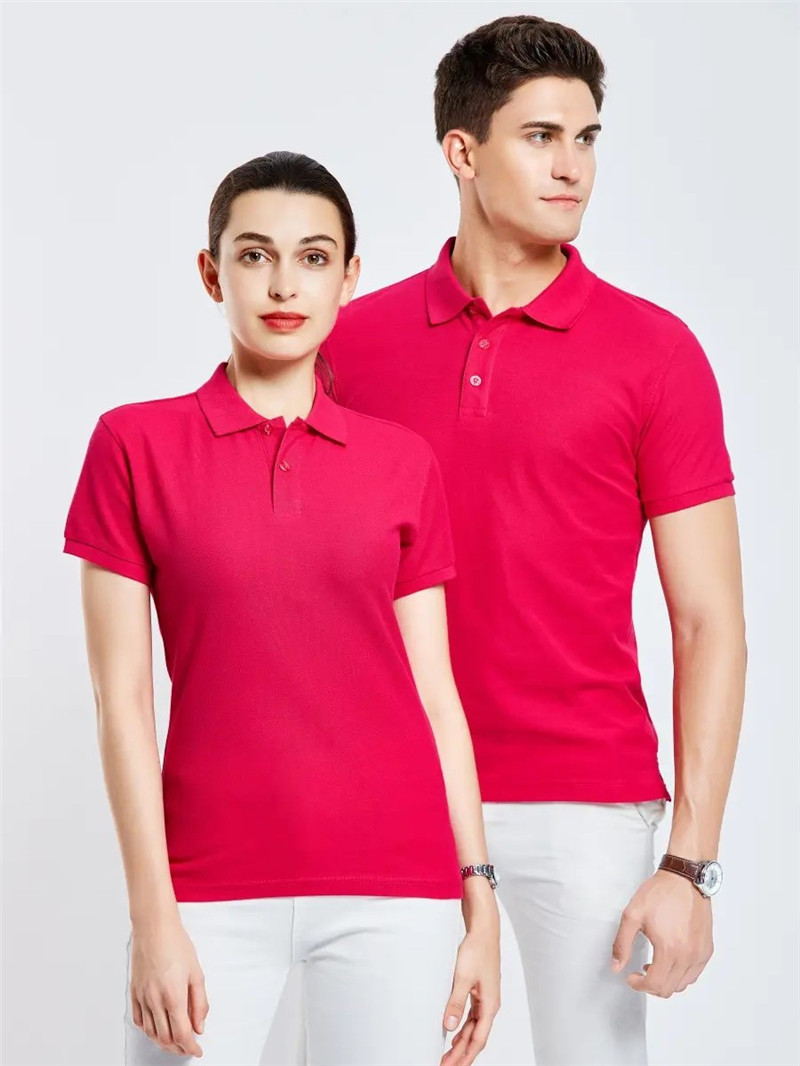 純色polo衫定制 企業(yè)工作服文化衫定制印logo