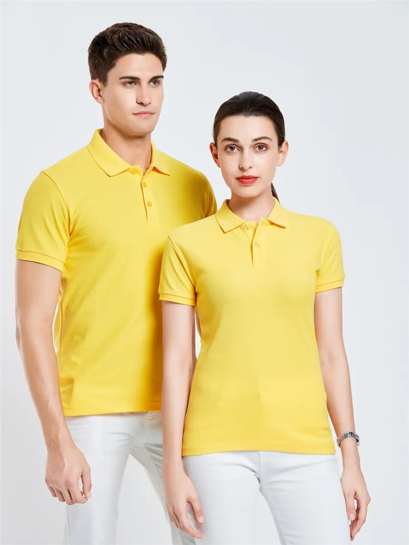 純色polo衫定制 企業(yè)工作服文化衫定制印logo