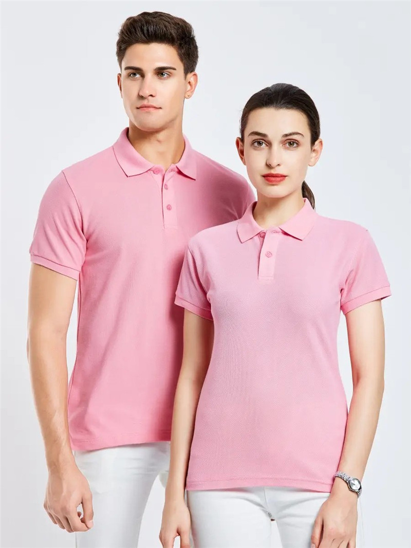 純色polo衫定制 企業(yè)工作服文化衫定制印logo