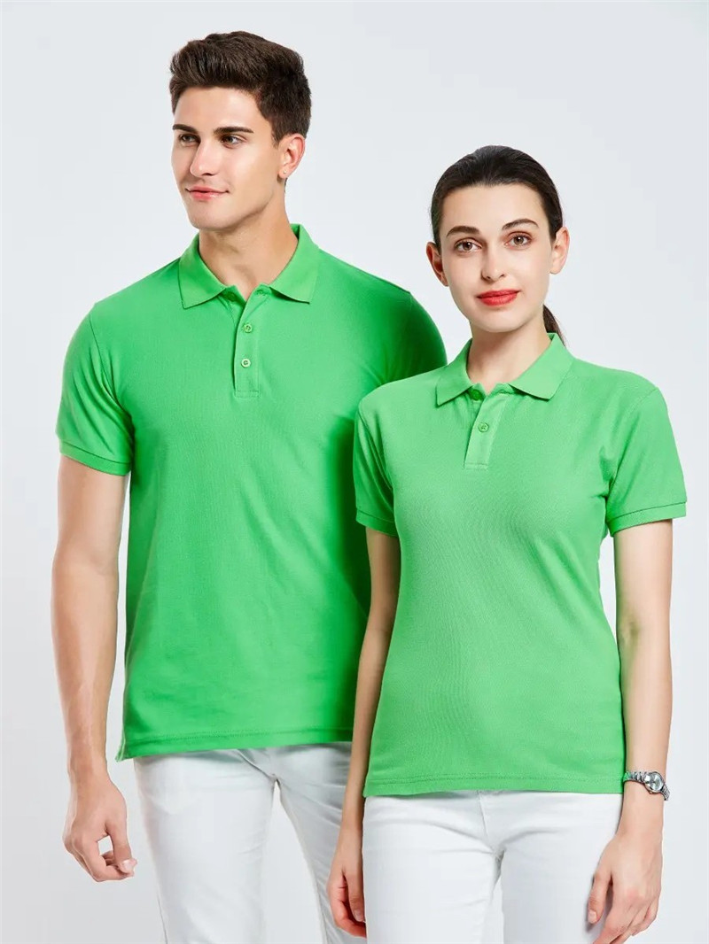 純色polo衫定制 企業(yè)工作服文化衫定制印logo