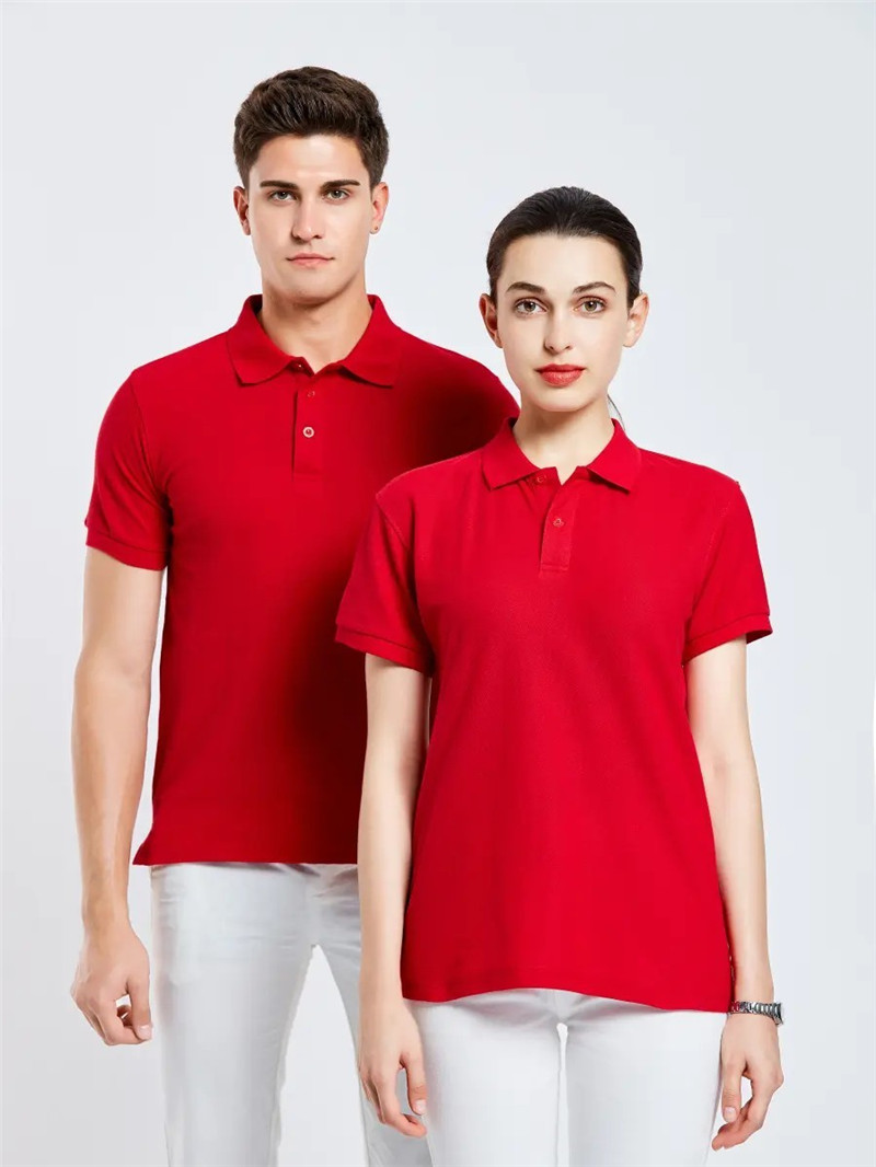純色polo衫定制 企業(yè)工作服文化衫定制印logo