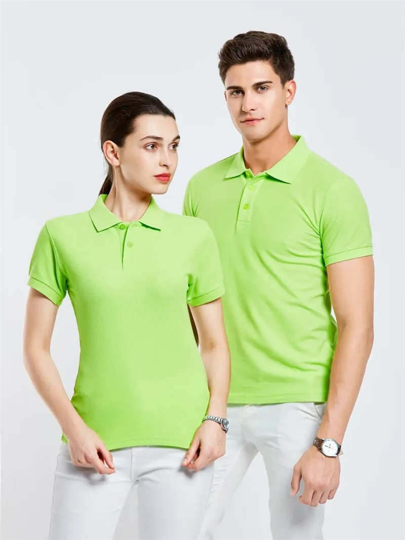 純色polo衫定制 企業(yè)工作服文化衫定制印logo