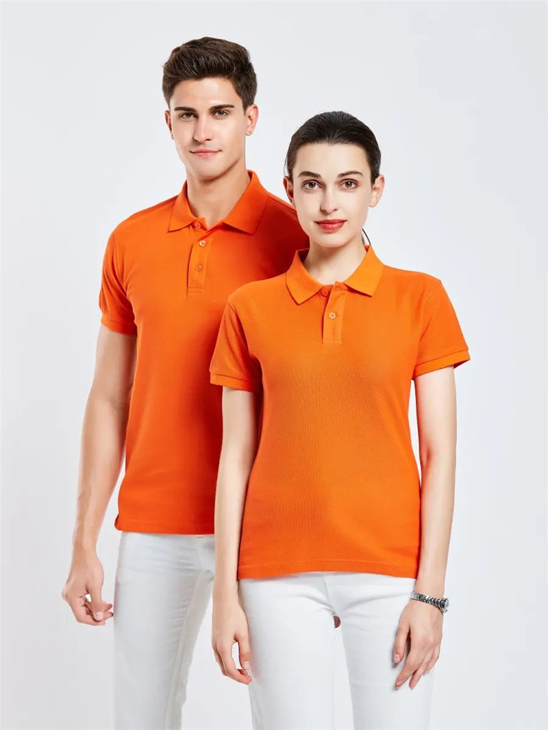 純色polo衫定制 企業(yè)工作服文化衫定制印logo