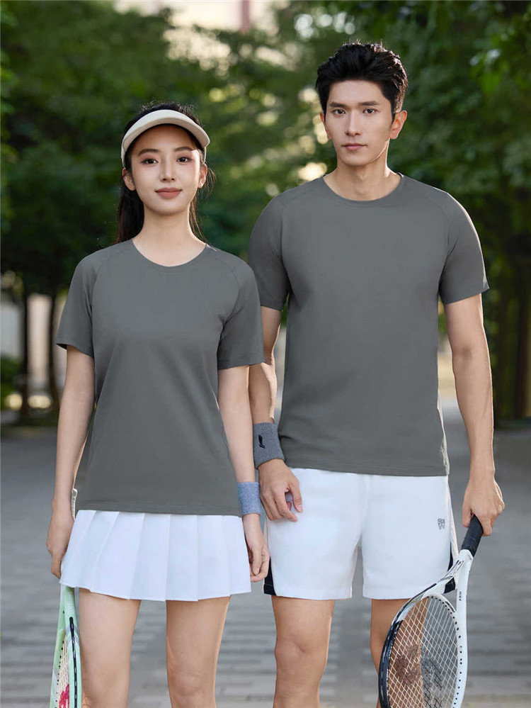 純色T恤衫定制 企業(yè)工作服文化衫定制印logo