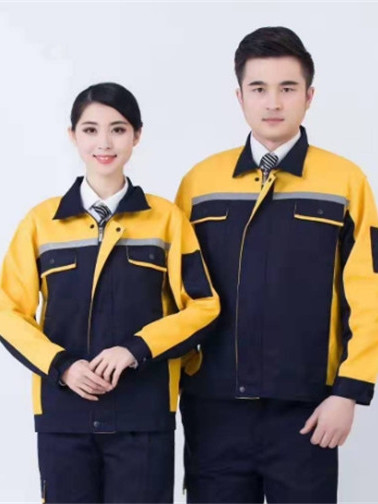 拼色防靜電勞保服工地建筑服裝