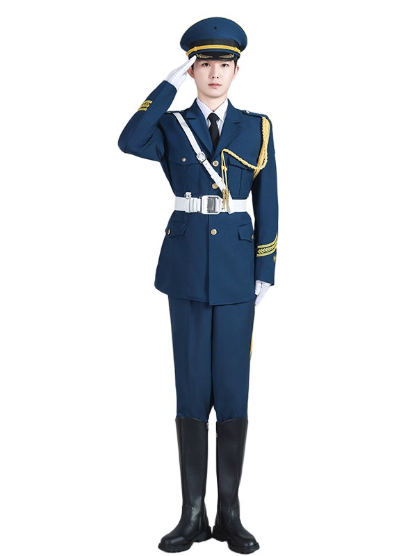 國旗班護衛(wèi)隊超值爆款禮服學生儀仗隊升旗手服儀式鼓樂隊演出服裝
