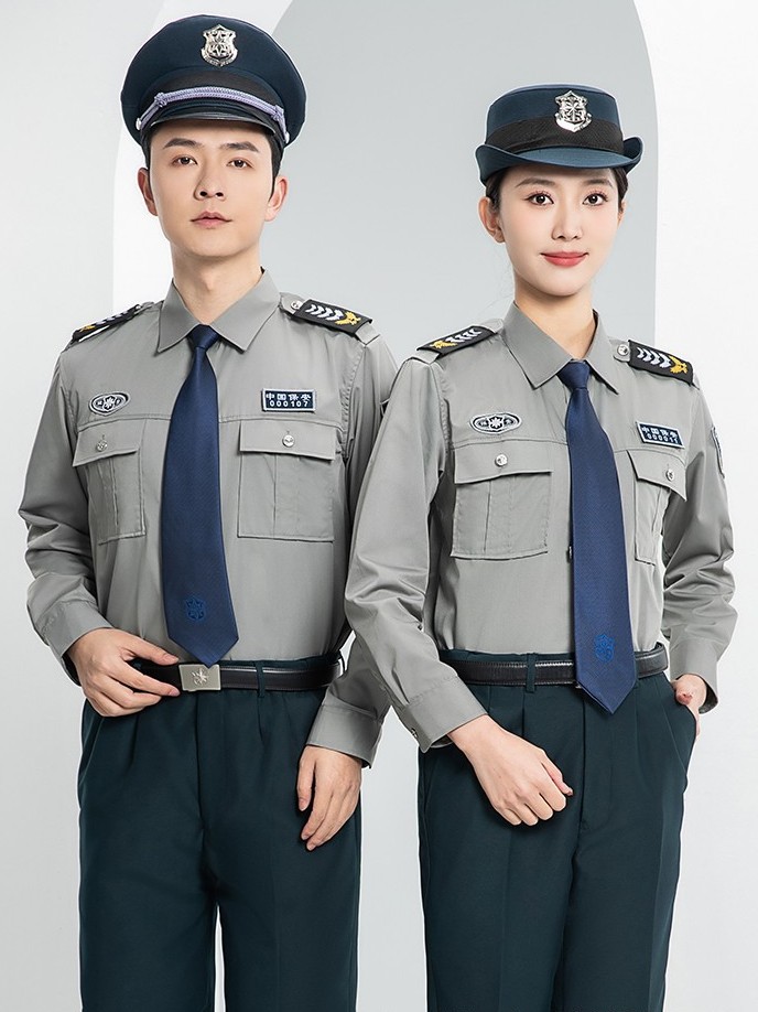 新式保安工作服夏款短袖夏裝襯衣夏季服裝安保門衛(wèi)物業(yè)制服男